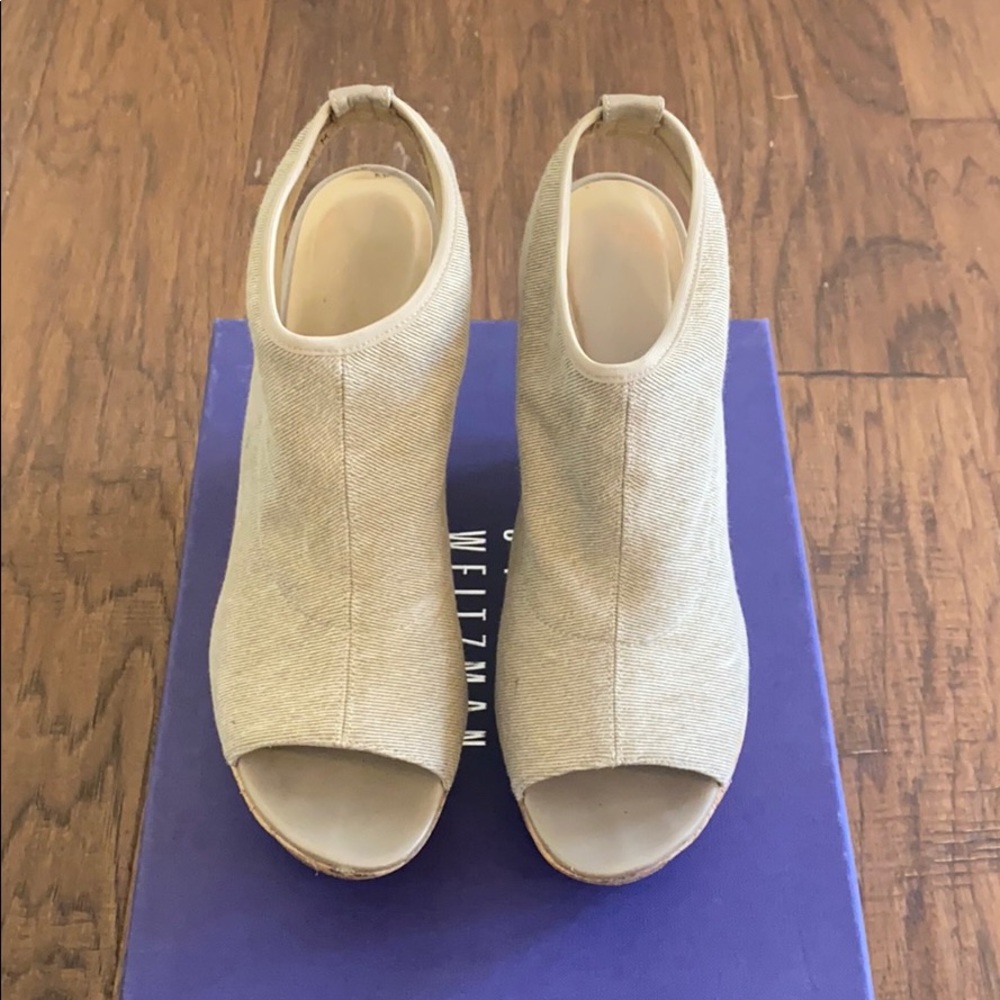 Stuart Weitzman wedge shoe
